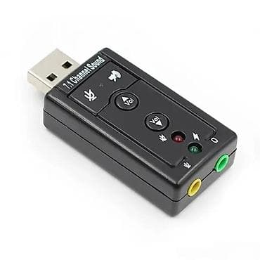 Electronics: USB ZVUČNA KARTICA 7.1 CRNE BOJE | USB zvučna kartica, koja podržava at lalafo.rs — 1 Electronics: USB ZVUČNA KARTICA 7.1 CRNE BOJE | USB zvučna kartica, koja podržava — 1