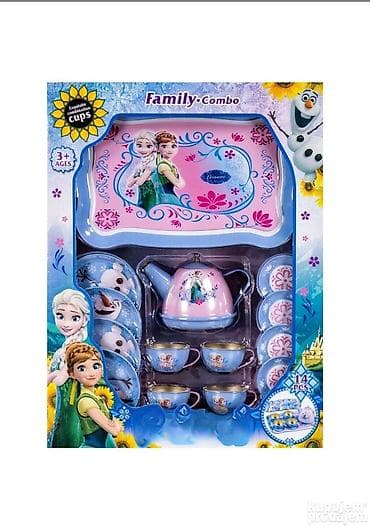 Dečije kuhinje: Frozen set za čajanku Zabavan metalni set za najmlađe koji uključuje na lalafo.rs — 3 Dečije kuhinje: Frozen set za čajanku Zabavan metalni set za najmlađe koji uključuje — 3