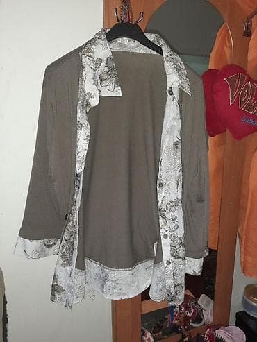 kom sa etiketom: C&A – Canda ženska košulja/bluza sa kardigan efektom - Brend at lalafo.rs — 2 kom sa etiketom: C&A – Canda ženska košulja/bluza sa kardigan efektom - Brend — 2