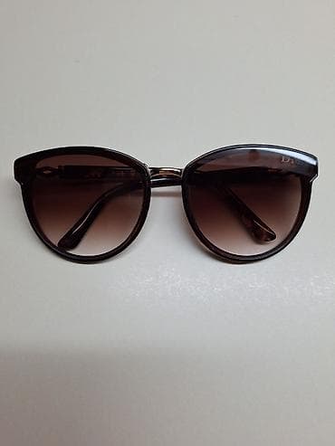 Naočare za sunce – okrugli/mačkast oblik, tamno braon tortoise ram sa na lalafo.rs — 1 Naočare za sunce – okrugli/mačkast oblik, tamno braon tortoise ram sa — 1