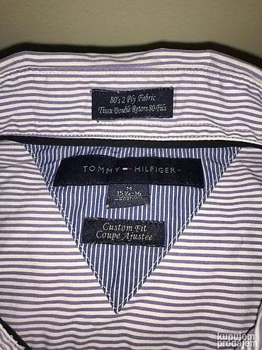 Men's Clothing: Original Tommy Hilfiger kosulja M 100% cotton Ramena 46cm, duzina at lalafo.rs — 2 Men's Clothing: Original Tommy Hilfiger kosulja M 100% cotton Ramena 46cm, duzina — 2