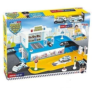 Policijska garaža – set za kreativnu igru - Tematski set “Police na lalafo.rs — 2 Policijska garaža – set za kreativnu igru - Tematski set “Police — 2