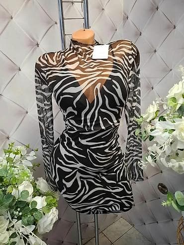 cista koza broj: Ženska mini haljina sa animal printom - Kroj: pripijena silueta, mini na lalafo.rs — 1 cista koza broj: Ženska mini haljina sa animal printom - Kroj: pripijena silueta, mini — 1