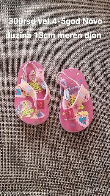 Dečije japanke – roze sa cvetićima i srcima - Veličina: 4–5 godina na lalafo.rs — 4 Dečije japanke – roze sa cvetićima i srcima - Veličina: 4–5 godina — 4