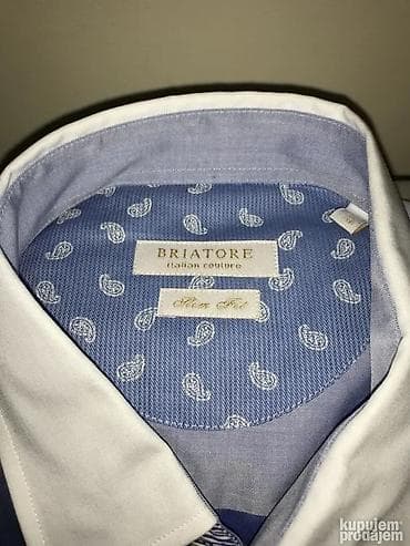 Original BRIATORE Roma kosulja L NOVA 100% extra fine cotton kao da na lalafo.rs — 2 Original BRIATORE Roma kosulja L NOVA 100% extra fine cotton kao da — 2