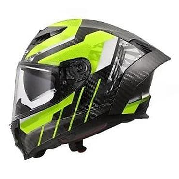 cepaci za drva: LS2 integralna motociklistička kaciga – karbonska školjka, crno/neon na lalafo.rs — 6 cepaci za drva: LS2 integralna motociklistička kaciga – karbonska školjka, crno/neon — 6