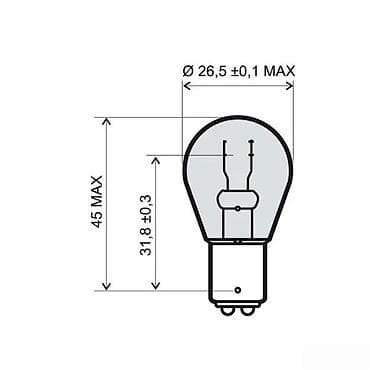 Auto sijalica P21/5W, tip BAY15d (dvosistemska) - Namenjena za at lalafo.rs Auto sijalica P21/5W, tip BAY15d (dvosistemska) - Namenjena za