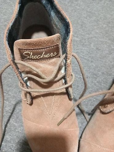 Skechers ženske cipele na pertlanje – braon/peščana boja - Gornjište na lalafo.rs — 3 Skechers ženske cipele na pertlanje – braon/peščana boja - Gornjište — 3