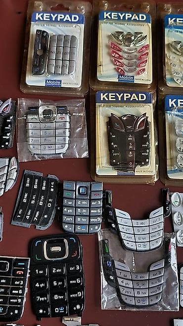 Veliki lot tastera/dugmića (keypad) za stare mobilne telefone - na lalafo.rs — 3 Veliki lot tastera/dugmića (keypad) za stare mobilne telefone - — 3
