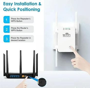 Bežični Pojačivač Wi-Fi Signala 📶🚀 Novo, u originalnom pakovanju na lalafo.rs — 2 Bežični Pojačivač Wi-Fi Signala 📶🚀 Novo, u originalnom pakovanju — 2