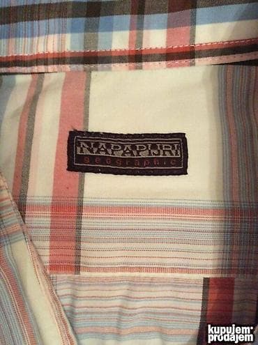 Original NAPAPIJRI kosulja L 100% cotton Ramena 48cm duzina 77cm na lalafo.rs — 6 Original NAPAPIJRI kosulja L 100% cotton Ramena 48cm duzina 77cm — 6