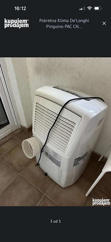 Pokretna klima De’Longhi Pinguino PAC CN – 10.000 BTU/h - Kapacitet na lalafo.rs — 3 Pokretna klima De’Longhi Pinguino PAC CN – 10.000 BTU/h - Kapacitet — 3