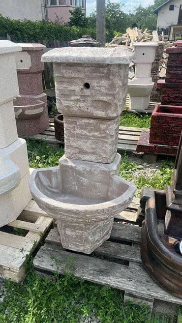 Baštenske česme: Betonska česma – Okruglo korito kamen NOVO 💧🌿 Opis proizvoda na lalafo.rs — 1 Baštenske česme: Betonska česma – Okruglo korito kamen NOVO 💧🌿 Opis proizvoda — 1