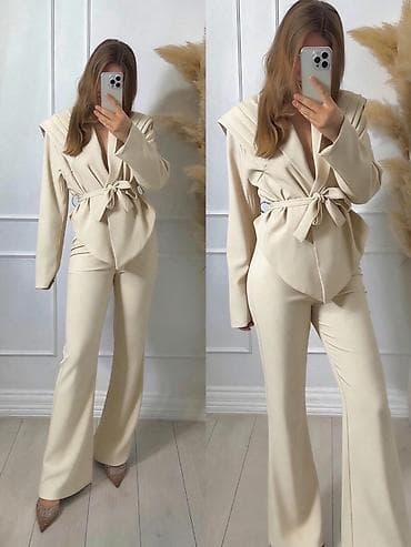 💫Ženski komplet – sako i pantalone sa visokim strukom
✅3200 din na lalafo.rs — 2 💫Ženski komplet – sako i pantalone sa visokim strukom
✅3200 din — 2