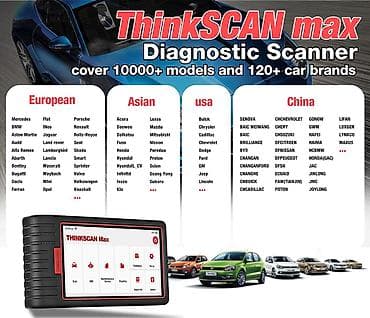 Transport: NOVO - Thinkcar ThinkScan Max 2 EU WiFi Bluetooth OBD2 Thinkcar at lalafo.rs — 8 Transport: NOVO - Thinkcar ThinkScan Max 2 EU WiFi Bluetooth OBD2 Thinkcar — 8