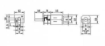 Electric Motors: Mikro DC reduktor motor – 6 VDC, 100 o/min Kompaktan mikro at lalafo.rs — 4 Electric Motors: Mikro DC reduktor motor – 6 VDC, 100 o/min Kompaktan mikro — 4