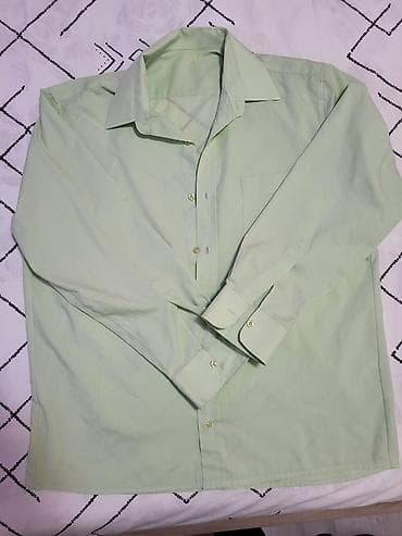 Muška košulja sa dugim rukavima – svetlozelena - Klasican kroj sa na lalafo.rs Muška košulja sa dugim rukavima – svetlozelena - Klasican kroj sa