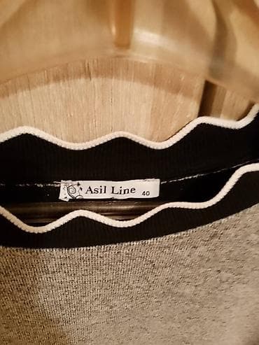 Džemper/tunika Asil Line – veličina 40 - Model: dugačka tunika ili na lalafo.rs — 4 Džemper/tunika Asil Line – veličina 40 - Model: dugačka tunika ili — 4