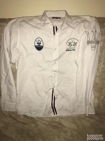Original La Martina MASERATI kosulja L 100% cotton Ramena 49cm, duzina na lalafo.rs Original La Martina MASERATI kosulja L 100% cotton Ramena 49cm, duzina