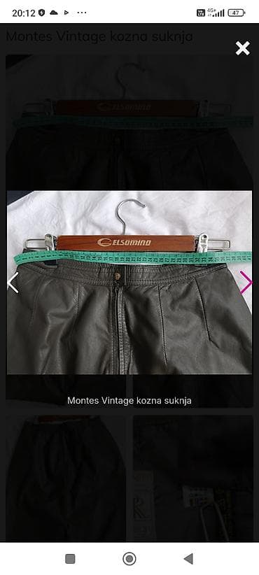 RASPRODAJA!!!Vintage kozna suknja. EU 42,odgovara.nasem na lalafo.rs — 3 RASPRODAJA!!!Vintage kozna suknja. EU 42,odgovara.nasem — 3