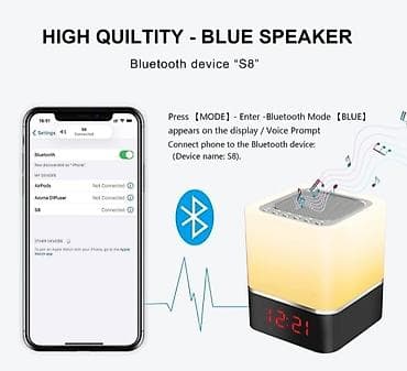 Bluetooth Zvucnik NOVO Sat, Alarm i Lampa AKCIJA Cene nisu fiksne at lalafo.rs — 8 Bluetooth Zvucnik NOVO Sat, Alarm i Lampa AKCIJA Cene nisu fiksne — 8