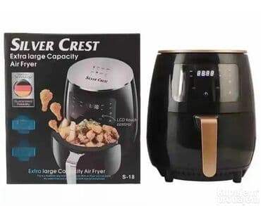 Ostali kuhinjski aparati: Friteza 6l na vruc vazduh air silver crest. friteza 6l na vruc vazduh na lalafo.rs Ostali kuhinjski aparati: Friteza 6l na vruc vazduh air silver crest. friteza 6l na vruc vazduh