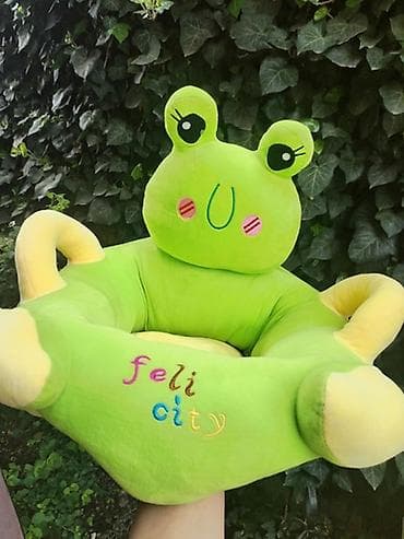 Plišana fotelja za bebu „Žabac”, kao nova. - Mekana i udobna sedišta na lalafo.rs Plišana fotelja za bebu „Žabac”, kao nova. - Mekana i udobna sedišta