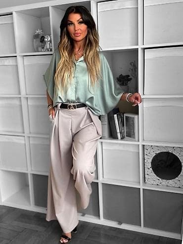 pantalone butiku ali: 💫Ženske široke pantalonе sa visokim strukom
✅2400 din na lalafo.rs — 6 pantalone butiku ali: 💫Ženske široke pantalonе sa visokim strukom
✅2400 din — 6