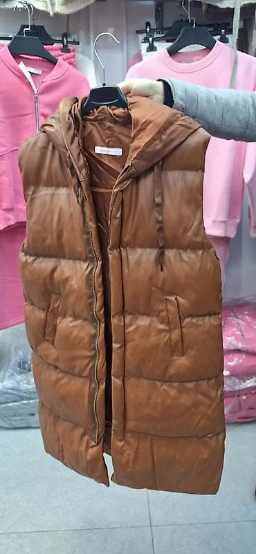 Ženska duga zimska prsluk-jakna sa kapuljačom. Velivine S M L XL - na lalafo.rs — 3 Ženska duga zimska prsluk-jakna sa kapuljačom. Velivine S M L XL - — 3