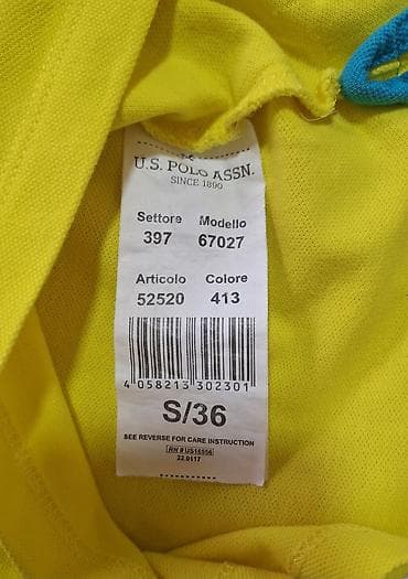 U.S. Polo Assn. žuta polo majica kratkih rukava - Original, kupljena na lalafo.rs — 7 U.S. Polo Assn. žuta polo majica kratkih rukava - Original, kupljena — 7