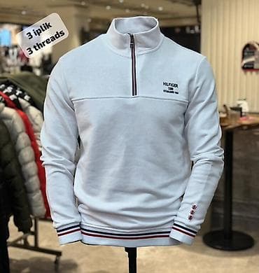 Muški duks sa rajsferšlusom do pola (half-zip), “3 iplik / 3 threads” na lalafo.rs — 9 Muški duks sa rajsferšlusom do pola (half-zip), “3 iplik / 3 threads” — 9