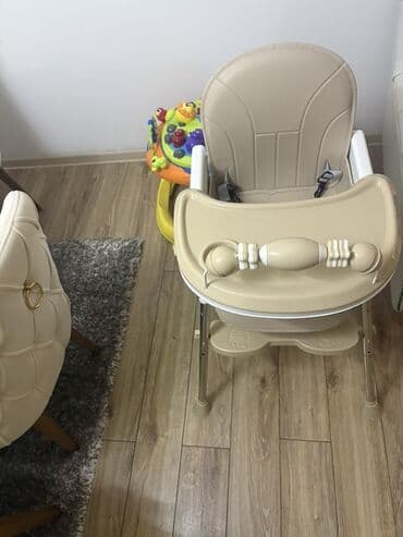Feeding chairs: Visoka stolica za hranjenje bebe – bež 3u1 - Udobno postavljeno at lalafo.rs — 2 Feeding chairs: Visoka stolica za hranjenje bebe – bež 3u1 - Udobno postavljeno — 2