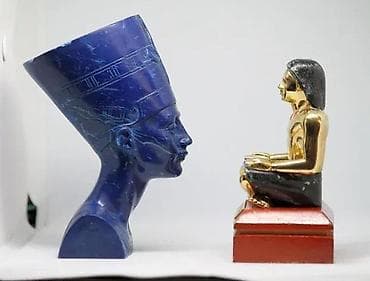 Jedinstvena Vintage statua staroegipatskog pisca 0,4kg. Jedinstvena at lalafo.rs — 5 Jedinstvena Vintage statua staroegipatskog pisca 0,4kg. Jedinstvena — 5