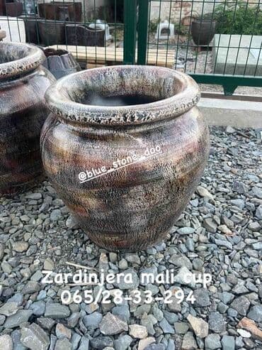 Žardinjere: Žardinjera „mali ćup“ - Dekorativna žardinjera u obliku rustičnog na lalafo.rs Žardinjere: Žardinjera „mali ćup“ - Dekorativna žardinjera u obliku rustičnog