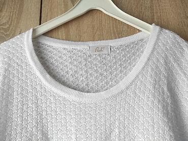 dve suknje po: Bela ženska bluza/džemper sa dugim rukavima i okruglim izrezom at lalafo.rs — 5 dve suknje po: Bela ženska bluza/džemper sa dugim rukavima i okruglim izrezom — 5