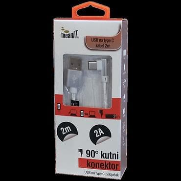 USB kabl za smartphone USB type C, pogodno za data prenos i brzo na lalafo.rs USB kabl za smartphone USB type C, pogodno za data prenos i brzo