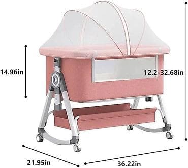 Table legs: Krevetac za bebe 3u1 Krevetac sa tockovima, dusekom i mrezom protiv at lalafo.rs — 3 Table legs: Krevetac za bebe 3u1 Krevetac sa tockovima, dusekom i mrezom protiv — 3