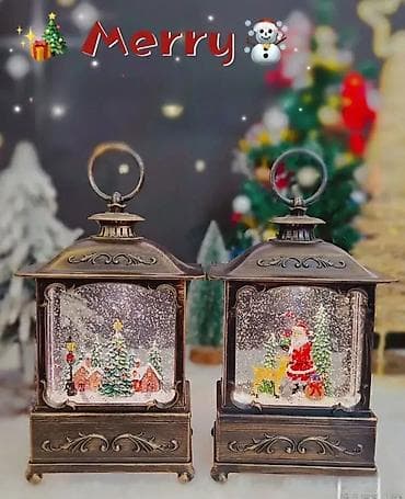 Novogodišnji LED fenjer sa muzikom 🎄🎶 Fenjer sa LED svetlom i na lalafo.rs — 2 Novogodišnji LED fenjer sa muzikom 🎄🎶 Fenjer sa LED svetlom i — 2