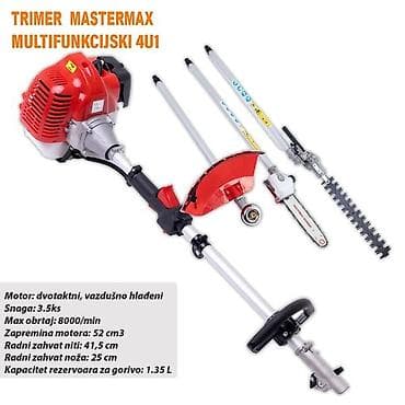 stalaze i police: Trimer MASTERMAX multifunkcijski 4 u 1 - Motor: dvotaktni, vazdušno at lalafo.rs — 1 stalaze i police: Trimer MASTERMAX multifunkcijski 4 u 1 - Motor: dvotaktni, vazdušno — 1