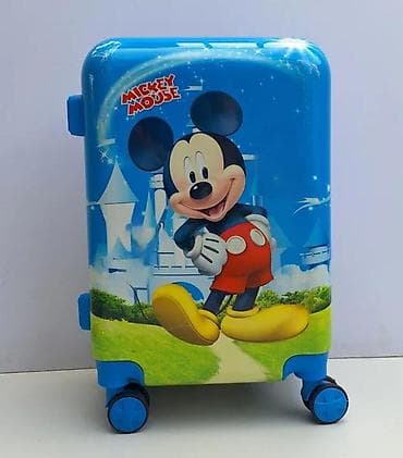 Backpacks, bags and suitcases: Dečji set kofera – Mickey Mouse motiv - Dva kofera (veći i manji) sa at lalafo.rs — 3 Backpacks, bags and suitcases: Dečji set kofera – Mickey Mouse motiv - Dva kofera (veći i manji) sa — 3