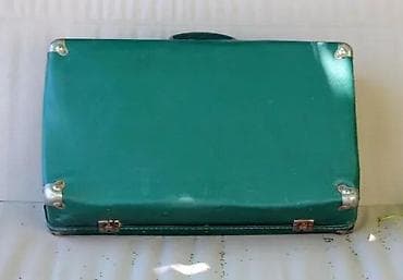 Stari, predratni putni zeleni kofer SA KLJUČEM. Stari kofer SA KLJUČEM na lalafo.rs — 6 Stari, predratni putni zeleni kofer SA KLJUČEM. Stari kofer SA KLJUČEM — 6