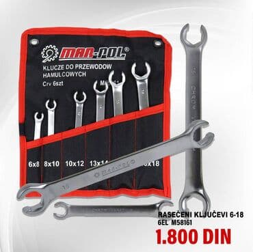 Set rašecenih ključeva za kočione cevi MAR-POL, model M58161. U na lalafo.rs Set rašecenih ključeva za kočione cevi MAR-POL, model M58161. U
