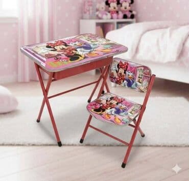 Matresses: Dečiji sklopivi set – sto i stolica sa motivima crtanih junaka - Set at lalafo.rs — 2 Matresses: Dečiji sklopivi set – sto i stolica sa motivima crtanih junaka - Set — 2