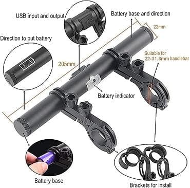 dve suknje po: Multifunkcionalni nosač za volan bicikla – proširiva prečka sa USB at lalafo.rs — 6 dve suknje po: Multifunkcionalni nosač za volan bicikla – proširiva prečka sa USB — 6