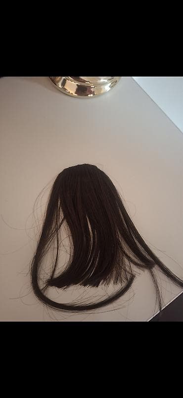 Šiške – dodatak za kosu (tamno smeđa boja) - Tip: klips šiške/pramen na lalafo.rs Šiške – dodatak za kosu (tamno smeđa boja) - Tip: klips šiške/pramen