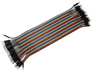 Set džamper kablova – muški-muški (M-M), višeobojni flat kabl - Tip na lalafo.rs Set džamper kablova – muški-muški (M-M), višeobojni flat kabl - Tip