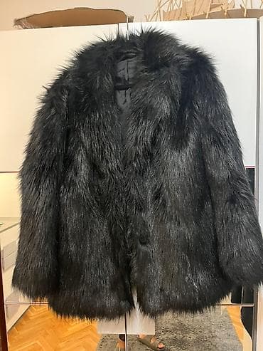 dve suknje po: Crna bunda od veštačkog krzna - Materijal: gusto i mekano veštačko at lalafo.rs — 1 dve suknje po: Crna bunda od veštačkog krzna - Materijal: gusto i mekano veštačko — 1