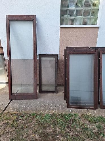 Drvene stolarijske jedinice – prozorska/vratna krila sa staklom - na lalafo.rs — 3 Drvene stolarijske jedinice – prozorska/vratna krila sa staklom - — 3