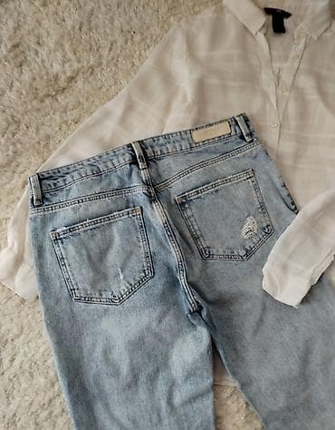 bermude teksas br: ZARA farmerke Boyfriend svetlog teksasa. Mere: Struk poluobim 39cm at lalafo.rs — 5 bermude teksas br: ZARA farmerke Boyfriend svetlog teksasa. Mere: Struk poluobim 39cm — 5