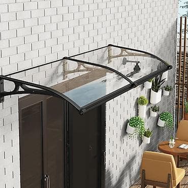 Nadstrešnica 240×100 Crna Prvodina 5mm Leksan PVC Nadstrešnica 240×100 na lalafo.rs Nadstrešnica 240×100 Crna Prvodina 5mm Leksan PVC Nadstrešnica 240×100